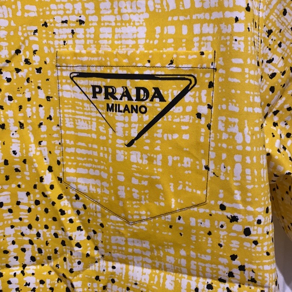Prada double match poplin shirt - Picture 3 of 11